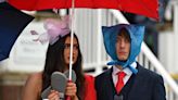 Pictures of the week: King Charles’ coronation chair, Joe Biden’s visit to Belfast and wet racegoers