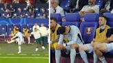 Diogo Jota forced to endure Cristiano Ronaldo's latest tantrum as water bottle kicked