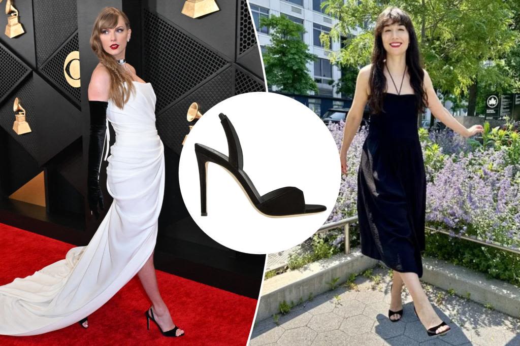 Taylor Swift wears these heels on practically every red carpet — and they’re on sale right now