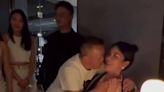 After ogling accusations, HK actor Eric Tsang says only ‘polite’ to kiss model whom he doesn't know (VIDEO)