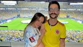 Evaluna, Camilo y la pequeña Índigo con los corazones divididos en la final de la Copa América
