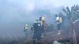 Incendio forestal en Ecuador: rescatan a varias personas y animales del fuego