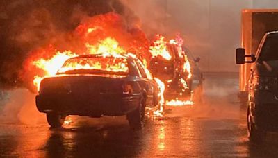 Suspected arson at Portland police training facility damages at least 15 patrol cars