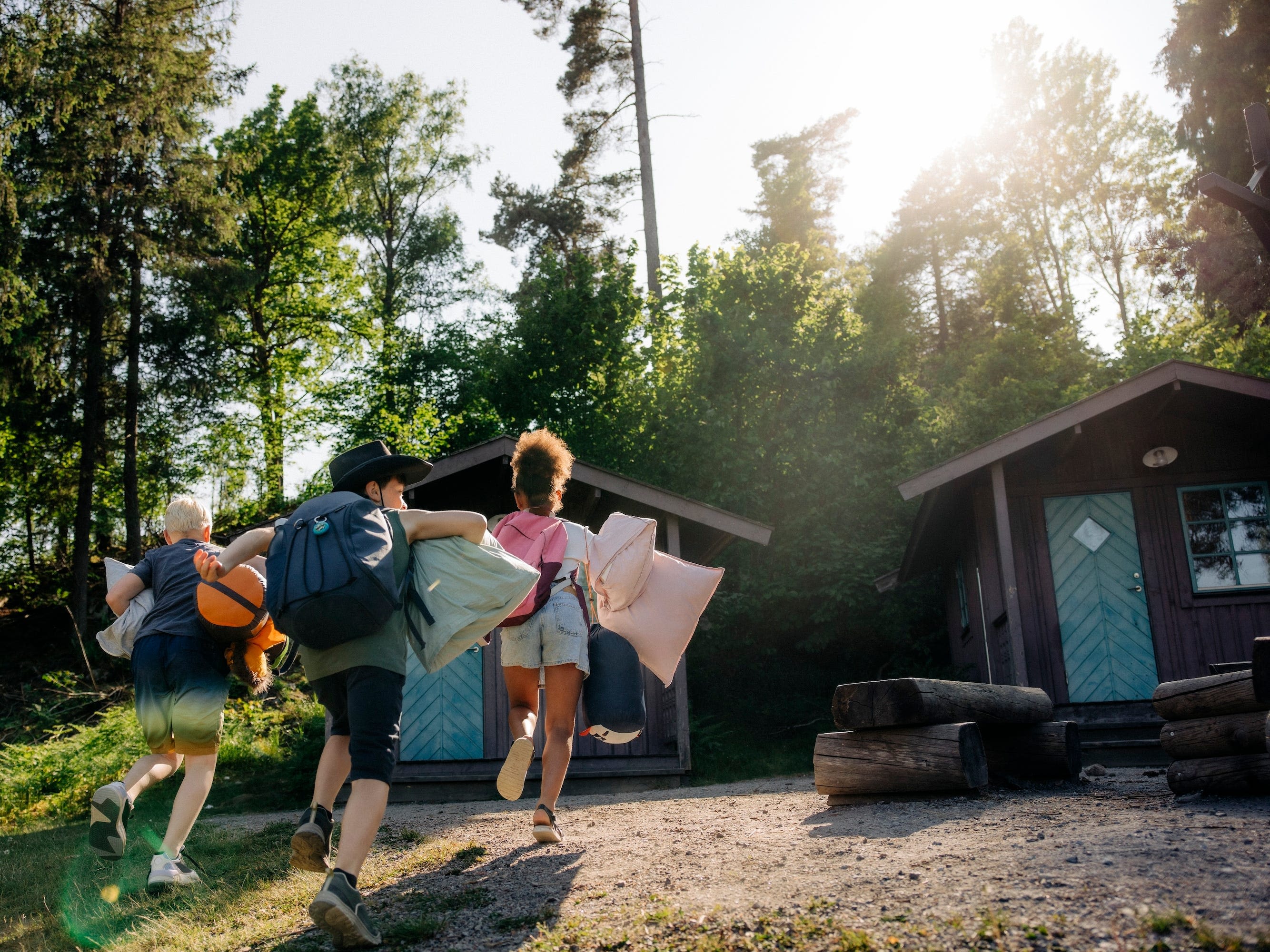 My parents sent me to camp for 6 weeks every summer. Years later I'm still friends with the people I met there.