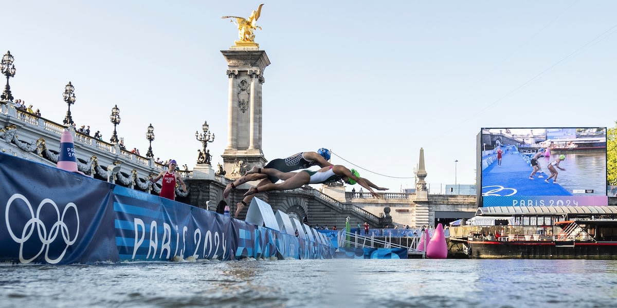 Olympic marathon swim test run is canceled over water quality concerns for Seine River