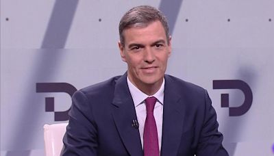 Pedro Sánchez revela lo que le dijo su mujer cuando se enteró que se planteaba dimitir en 'El Telediario'