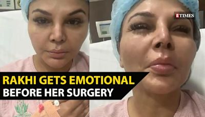 Rakhi Sawant's emotional call for support before her surgery goes viral on social media: 'Pray for me' | Etimes - Times of India Videos