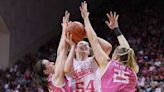 Grace Berger, Mackenzie Holmes combine for 50 points in No. 2 Indiana's 87-78 win over No. 5 Iowa for Big Ten lead