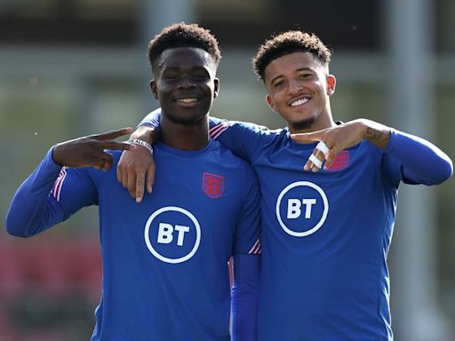 Jadon Sancho shows true colours as Man Utd man shares heart-warming message to Bukayo Saka