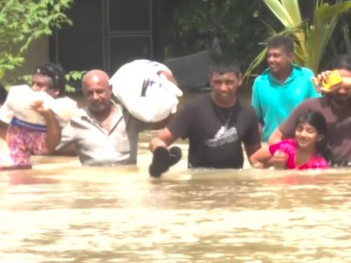 斯里蘭卡洪災積水及胸 土石流毀屋斷路至少16亡