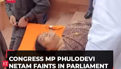 Parliament session: Amid protest over NEET row, Congress MP Phulodevi Netam faints in the House