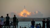 SpaceX launches Super Heavy-Starship rocket but test flight falls short