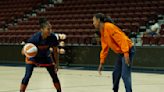 Connecticut Sun's DeWanna Bonner and Alyssa Thomas are teammates, and engaged. Here's their love story.