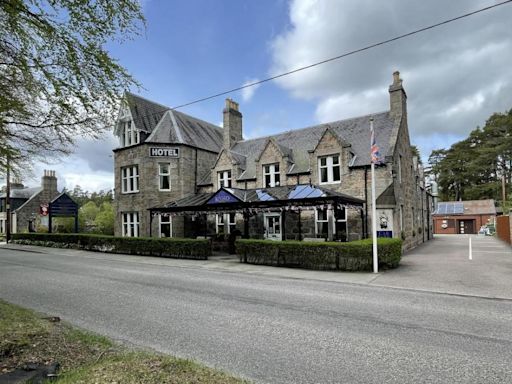 Scottish hotel close to famous castle up for sale