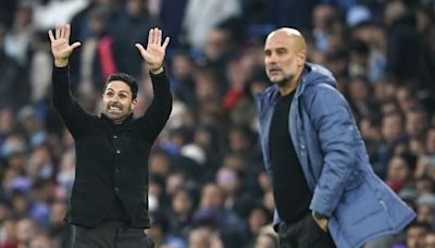 Pep Guardiola and Mikel Arteta look for someone to blame so both point the finger at ref Michael Oliver