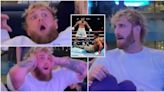 Jake and Logan Paul's live reactions to Ryan Garcia getting the better of Devin Haney were epic