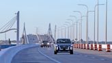 Westbound span of Pensacola Bay Bridge is open. PPD has already made 21 traffic stops.