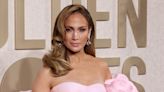 J-Lo Is Serving Barbiecore in a Bubblegum Pink Dress at the Golden Globes