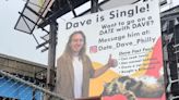 He was tired of dating apps. So he bought a billboard.