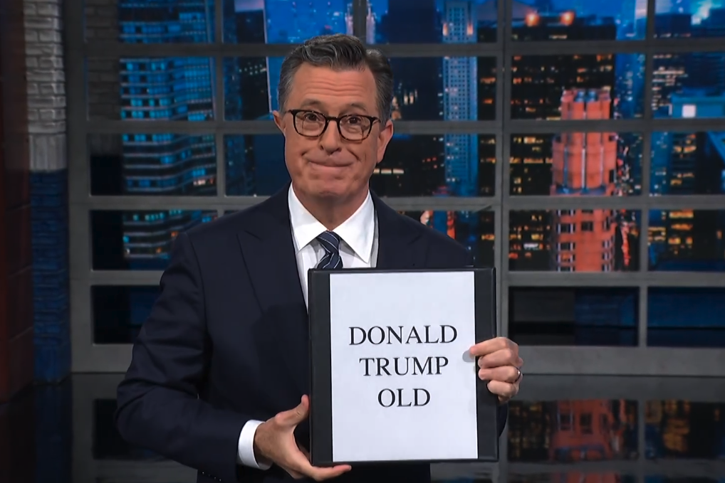 Stephen Colbert Retires His ‘Late Show’ Joe Biden Age Jokes — but Promises to Repurpose Them as ‘Donald Trump Old’ Bits