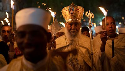 Israel Palestinians Orthodox Easter