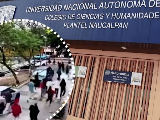Así fue el ataque de porros al CCH Naucalpan que desencadenó la muerte de un joven de 19 años | VIDEOS