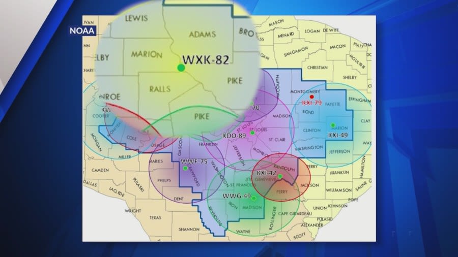 NOAA Weather Radio outage in Hannibal ahead of severe weather threat Tuesday