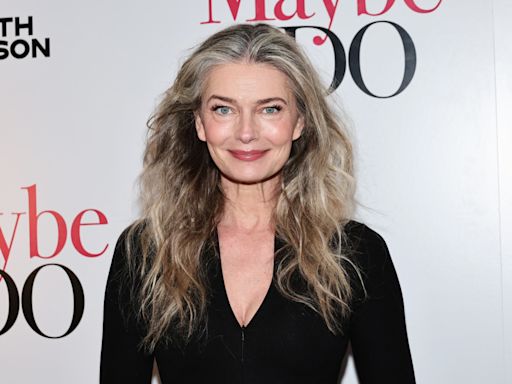 Paulina Porizkova, 59, Flaunts Super-Toned Figure Wearing Bright Orange Bikini in Beachy New Snap