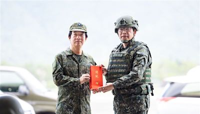 上任後首度漢光演習 賴清德換迷彩服視導：讓世界看見國軍守護國家決心