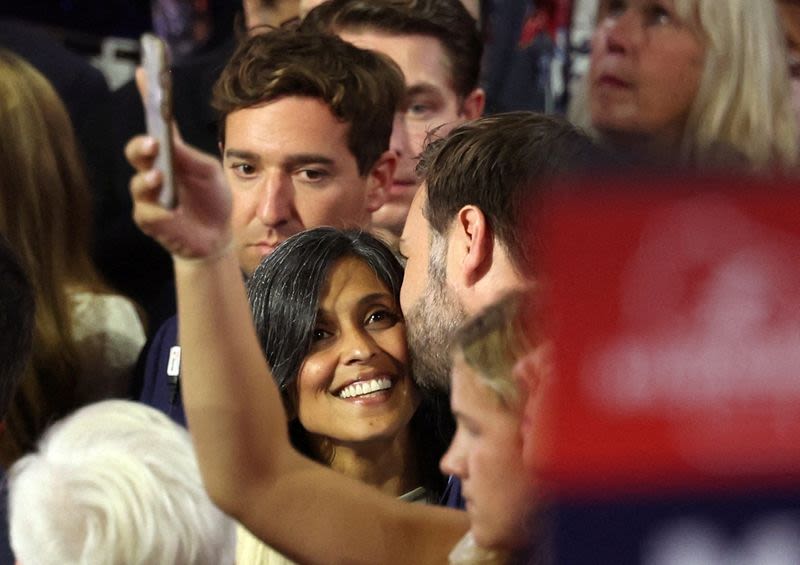 Usha Vance, wife of Trump's VP pick, takes stage at Republican convention