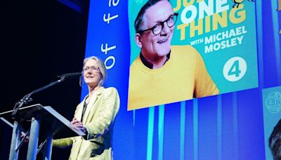 Heartbreaking message as Dr Clare accepts award for Michael Mosley