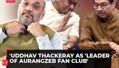 Sharad Pawar leader of corruption; Uddhav Thackeray leader of 'Aurangzeb fan club': Amit Shah