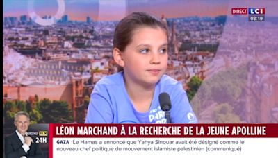 Léon Marchand : "Il m’a demandé de faire un Facetime", la petite Apolline snobée par le champion raconte son appel avec lui