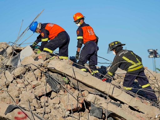 Hopes are fading for 44 workers still missing days after South Africa building collapse; 9 are dead