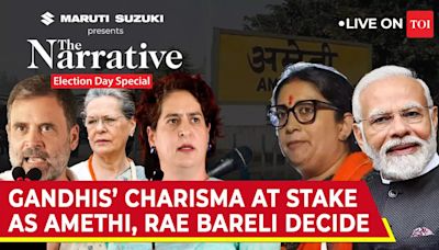 ...Rae Bareli? Battle Of Survival For Congress In Uttar Pradesh I Smriti Irani | Spotlight - Times of India Videos
