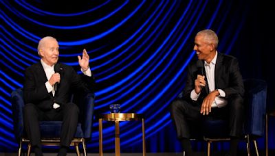 Biden, Obama raise more than $30 million at glitzy L.A. event