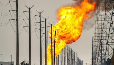 Massive pipeline fire burning near Houston began after a vehicle struck a valve, officials say