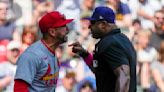 Cardinals manager Oliver Marmol, bench coach Daniel Descalso ejected from series finale with Brewers