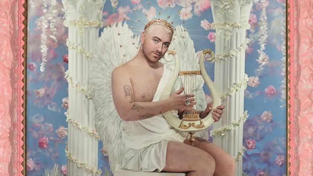 Sam Smith Wears Jonathan Anderson Angel Wings in New Painting at the National Portrait Gallery