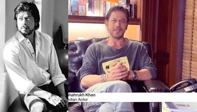 Shah Rukh Khan is reading a script for a new movie called ‘King’ co-starring Suhana Khan, watch