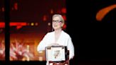 Meryl Streep recibe la Palma de Honor en Cannes