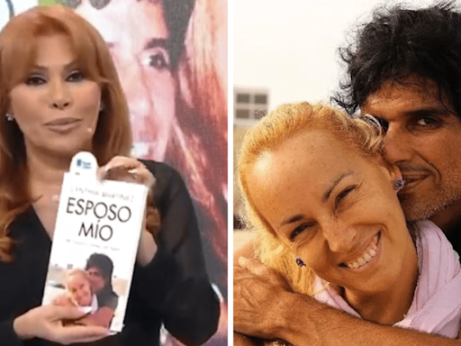 Magaly se emociona al presentar el libro biográfico de la esposa de Pedro Suárez-Vértiz