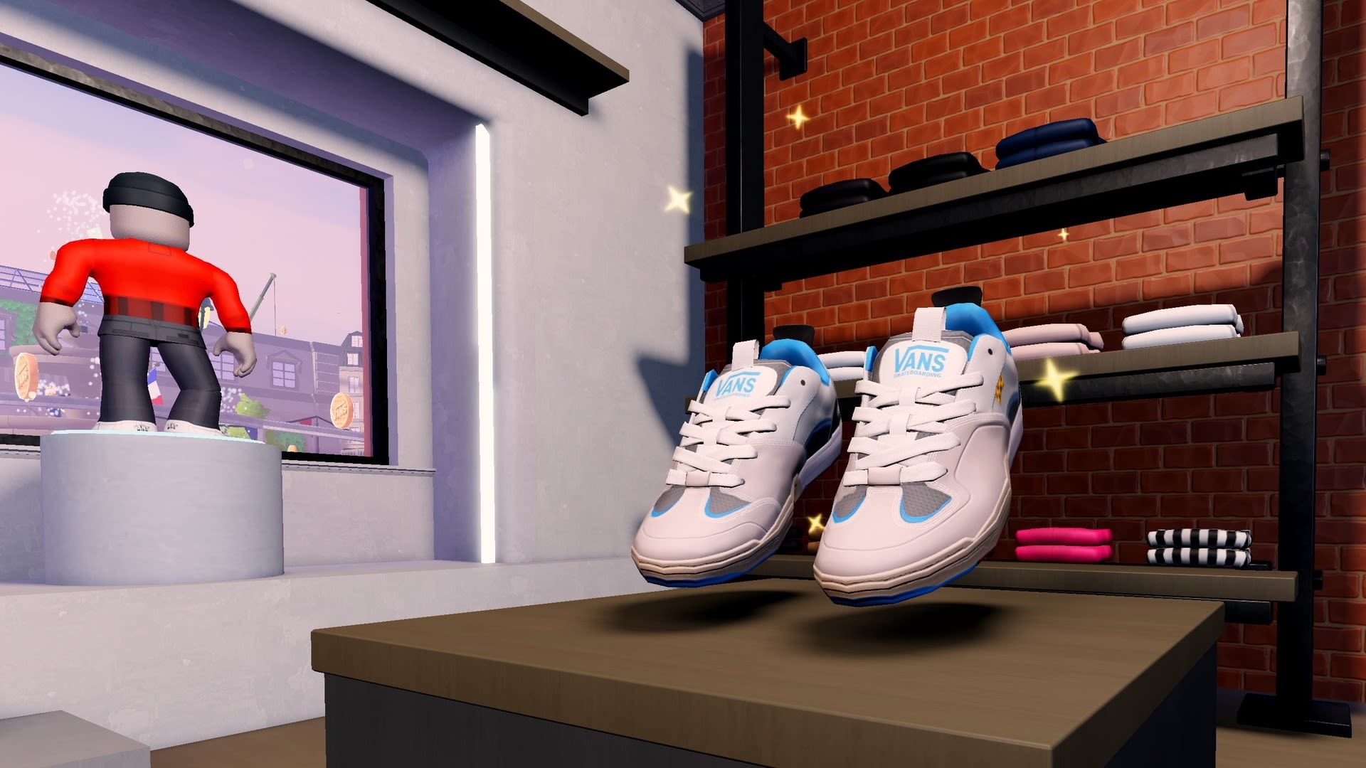 Roblox teams up with iconic skate company Vans to unveil a brand new Mixxa sneaker before it even hits real world stores