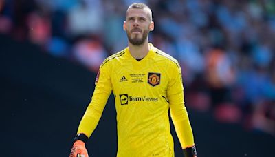 David de Gea Man United return stance as transfer question posed after Andre Onana struggles