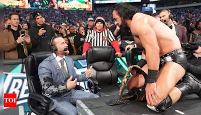 CM Punk Confronts Drew Mcintyre One Final Time at SummerSlam 2024 Kickoff Show | WWE News - Times of India