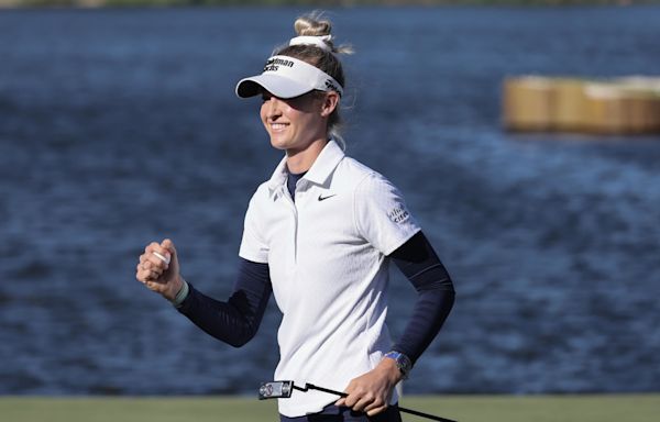 Nelly Korda Makes Big Leap With 66 in Pursuit of Sixth Straight LPGA Win