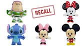 Disney themed children’s toys recalled over choking hazard