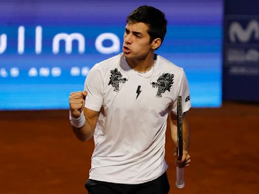 Triunfazo: Christian Garin da la sorpresa al vencer a Zverev y alcanzar las semifinales de Múnich - La Tercera