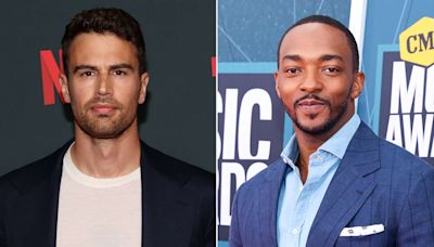 Theo James and Anthony Mackie Compare How Fatherhood Has Changed the Way They Choose Projects