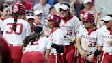 Timely offense, stellar pitching push OU past Oregon, into regional finals